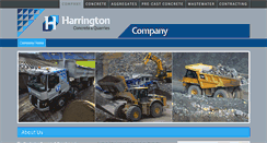 Desktop Screenshot of harringtonconcrete.ie