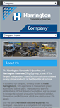 Mobile Screenshot of harringtonconcrete.ie